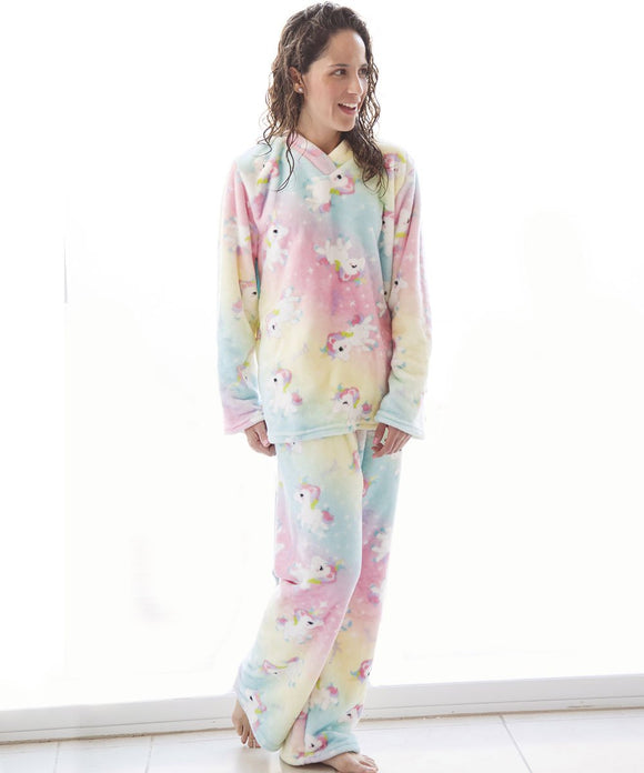 Pijama Supersoft Unicornio Adulto