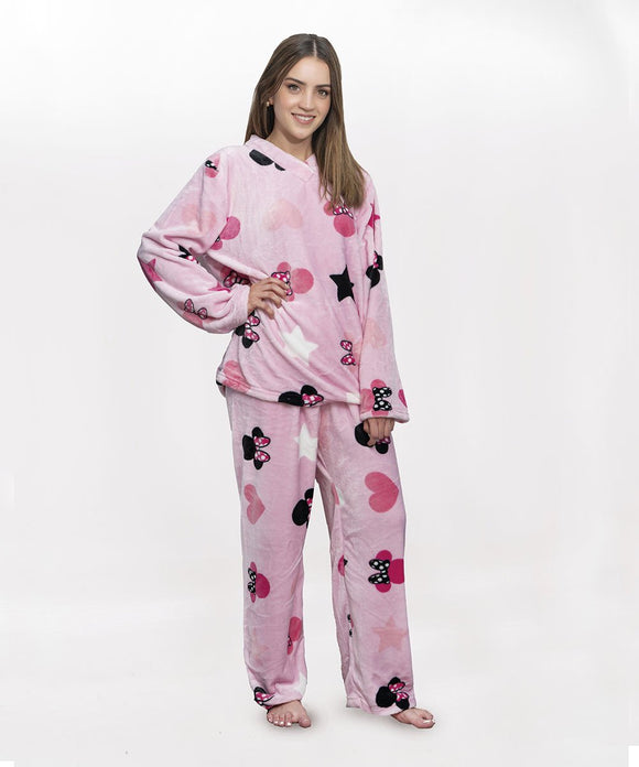 Pijama Supersoft Minnie Adulto